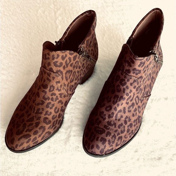 Shoes - Brand Sun & Stone Leopard Print Shoes. Excellent Condition. Brand New